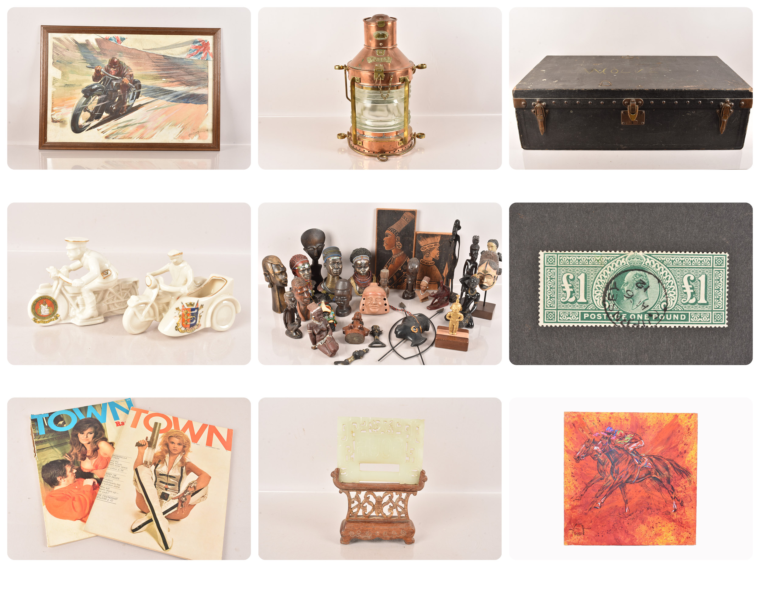 The Collector's Auction - featuring Transport, Pratt Ware & Oriental